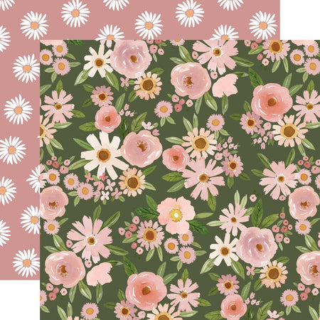 Carta Bella Flora No. 6 - Soft Floral Clusters