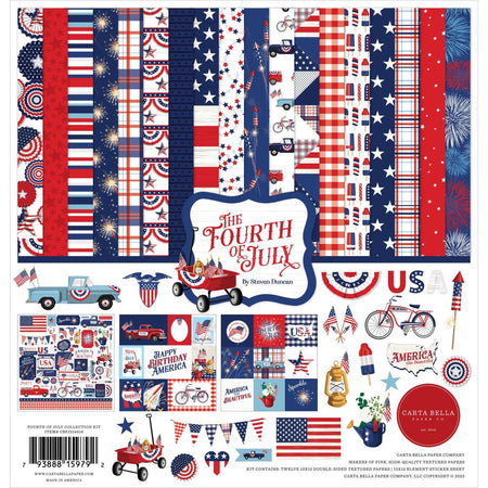 Carta Bella The Fourth Of July - Collection Kit