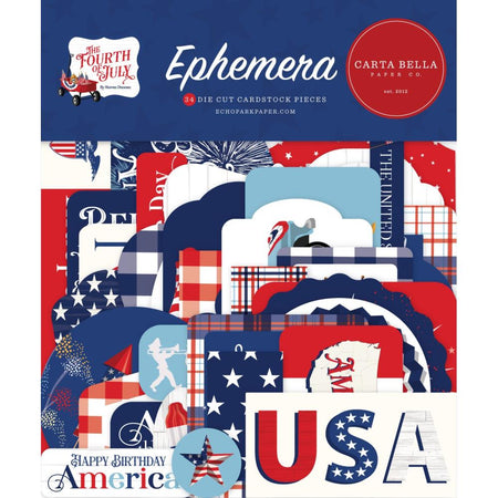 Carta Bella The Fourth Of July - Ephemera Icons
