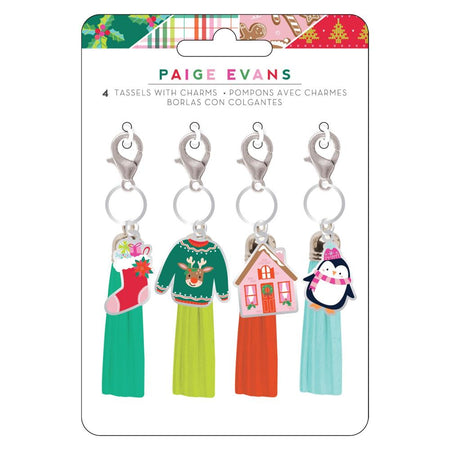American Crafts Paige Evans Sugarplum Wishes - Charms and Tassels