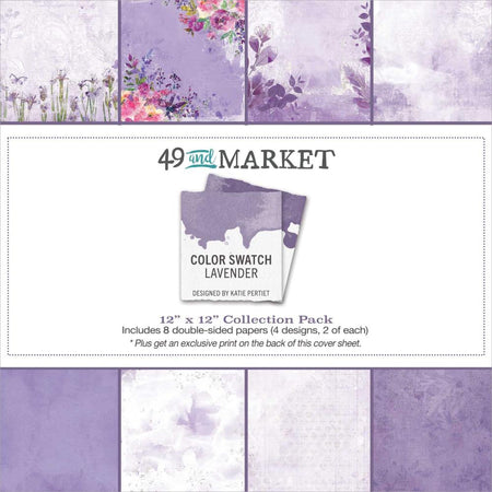 49 & Market Color Swatch Lavender - 12x12 Collection Pack