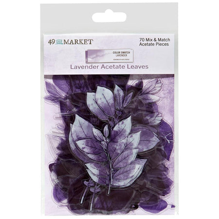 49 & Market Color Swatch Lavender - Acetate Leaves