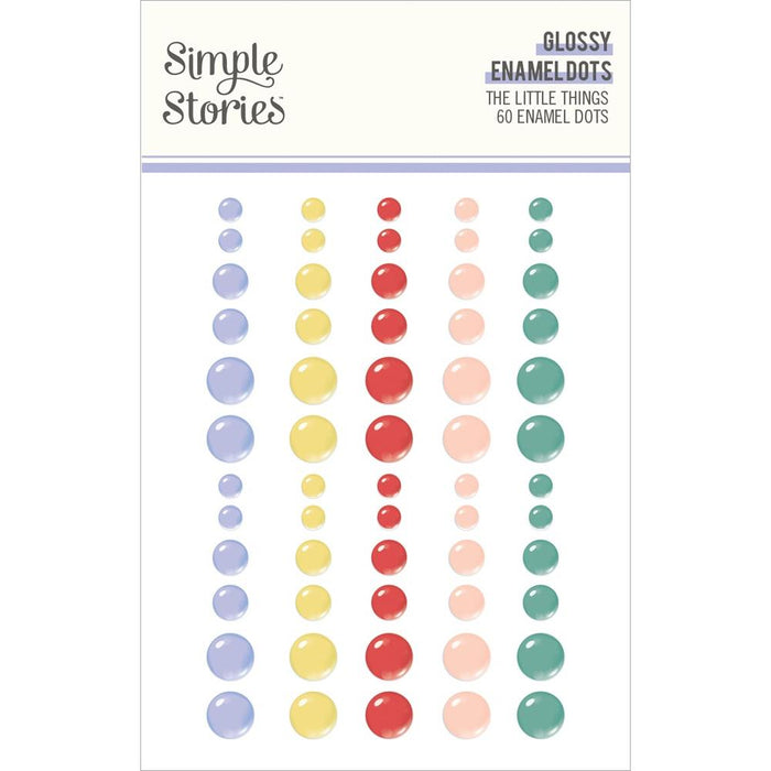 Simple Stories The Little Things - Enamel Dots