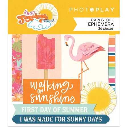 Photoplay Sweet Sunshine - Ephemera Die-Cuts
