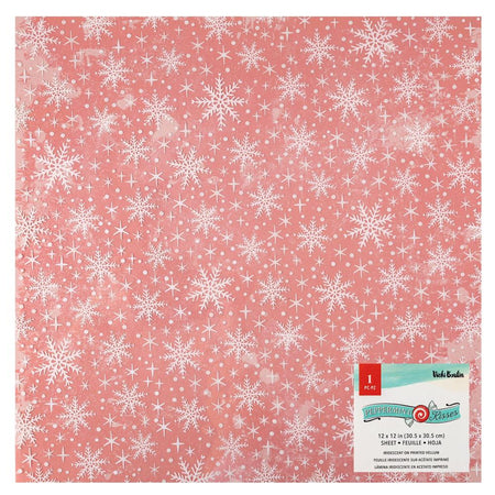 American Crafts Vicki Boutin Peppermint Kisses - Speciality Vellum