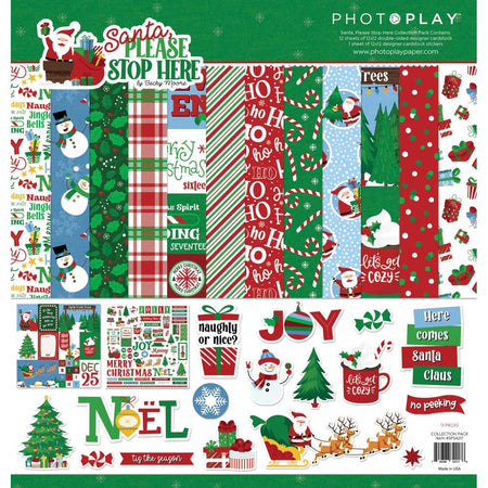 Photoplay Santa Please Stop Here - Collection Pack