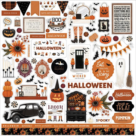 Carta Bella Halloween - Element Stickers