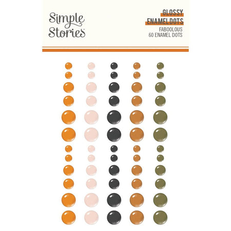 Simple Stories Faboolous - Enamel Dots