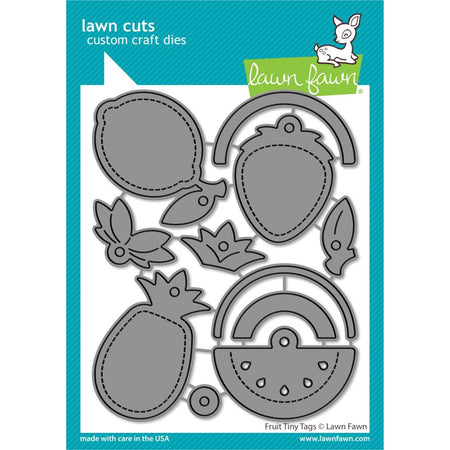 Lawn Fawn Craft Die - Fruit Tiny Tags