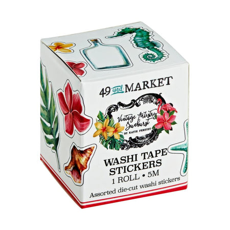 49 & Market Vintage Artistry Sunburst - Washi Tape Sticker Roll