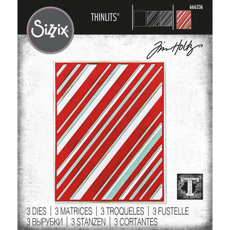 Sizzix Tim Holtz Thinlits Die - Layered Stripes