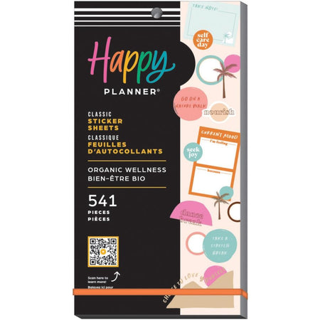 Me & My Big Ideas Happy Planner - Organic Wellness Sticker Value Pack