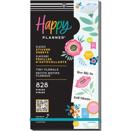 Me & My Big Ideas Happy Planner - Tiny Florals Sticker Value Pack
