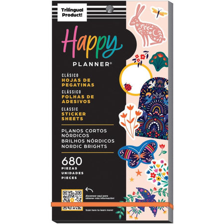 Me & My Big Ideas Happy Planner - Nordic Brights Sticker Value Pack