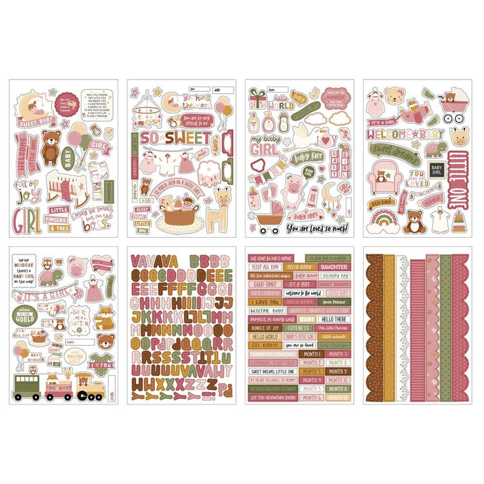 Echo Park Special Delivery Baby Girl - Sticker Book