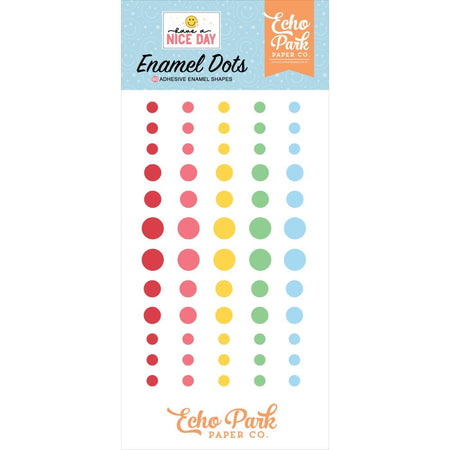 Echo Park Have A Nice Day - Enamel Dots