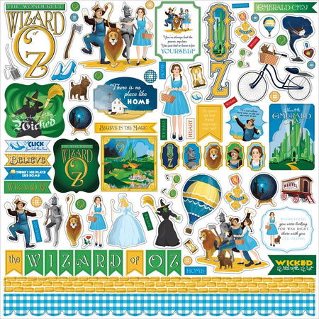 Carta Bella Wizard Of Oz - Element Stickers