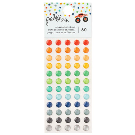 Pebbles Cool Boy - Enamel Dots