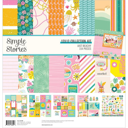 Simple Stories Just Beachy - 12x12 Collection Kit