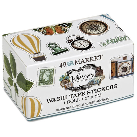 49 & Market Wherever - Washi Tape Sticker Roll