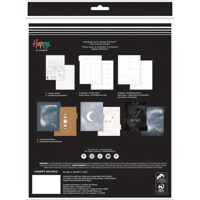 Me & My Big Ideas Happy Planner - Sophisticated Stargazer Big Extension Pack