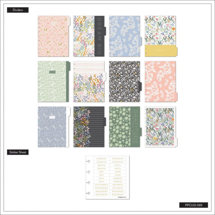 Me & My Big Ideas Happy Planner - Soft Florals Undated 12 Month Classic Planner