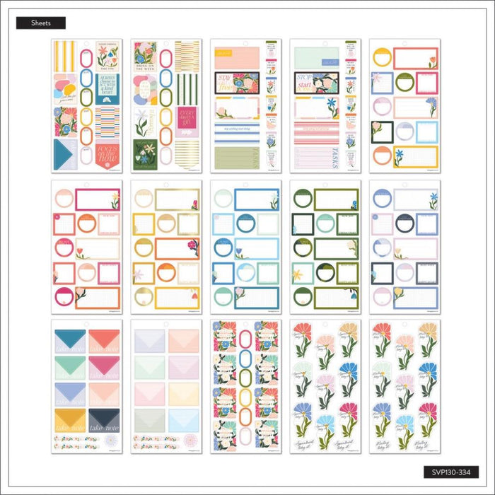 Me & My Big Ideas Happy Planner - Poppy Piping Sticker Value Pack