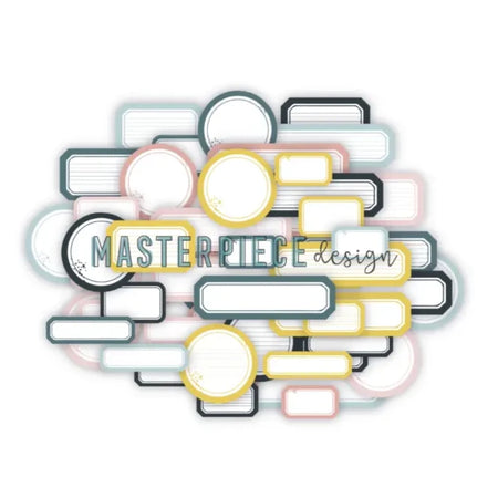 Masterpiece Design Fresh Things - Label Mix Die-Cuts