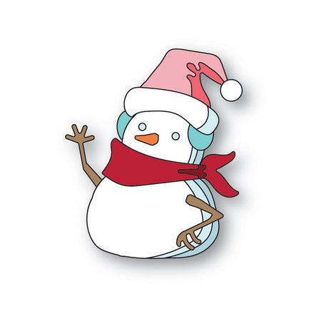 Memory Box Die - Layered Friendly Snowman