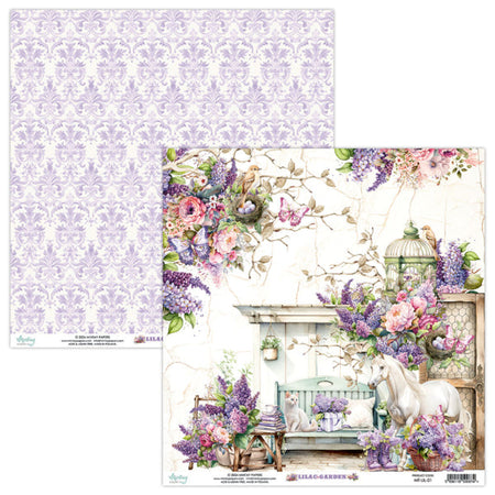 Mintay Papers Lilac Garden - 01