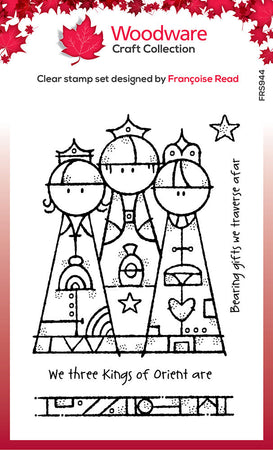 Woodware Clear Magic Stamp - Three Kings