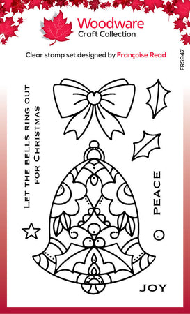 Woodware Clear Magic Stamp - Christmas Bell