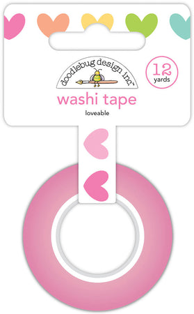 Doodlebug Design Pretty Kitty - Loveable Washi Tape