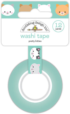Doodlebug Design Pretty Kitty - Pretty Kitties Washi Tape