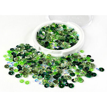 Picket Fence Studios Sequin Mix - All About The Greens