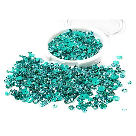 Picket Fence Studios Sequin Mix - All About The Teals