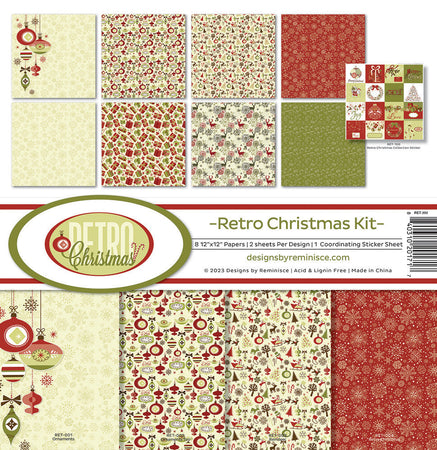 Reminisce Retro Christmas - Collection Kit