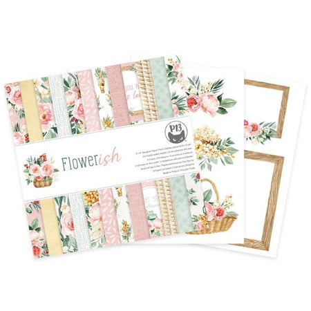 P13 Flowerish - 6x6 Paper Pad