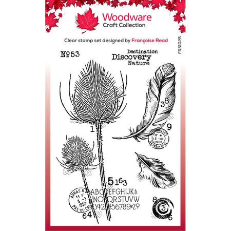 Woodware Clear Magic Stamp - Discovery