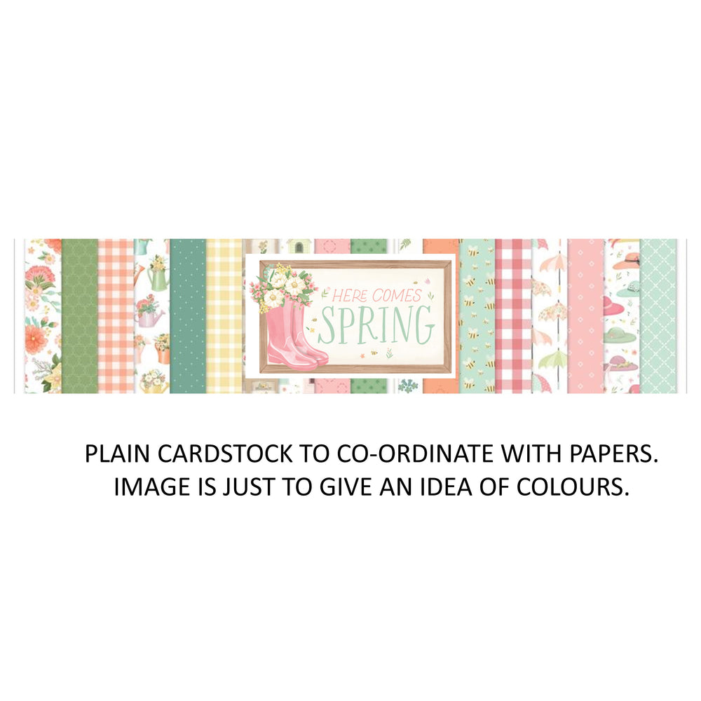 Carta Bella Here Comes Spring - Bazzill Matchmaker Pack