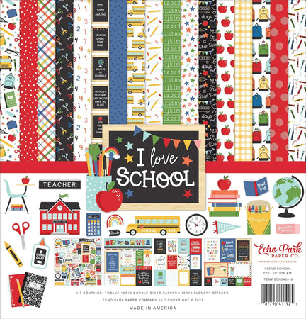 Echo Park I Love School - Collection Kit