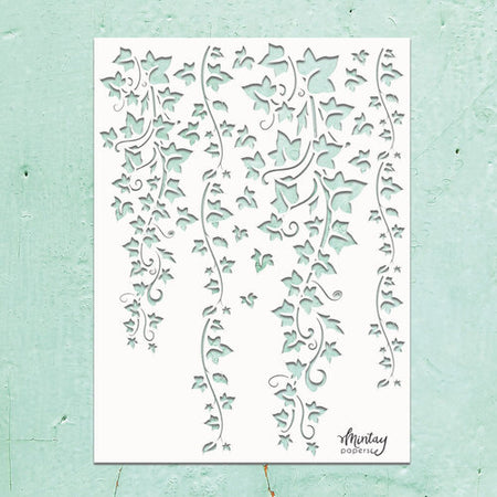 Mintay Papers 6x8 Stencil - Ivy