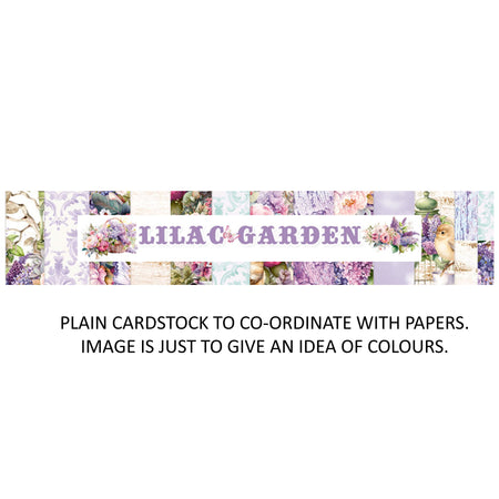 Mintay Papers Lilac Garden - Bazzill Matchmaker Pack