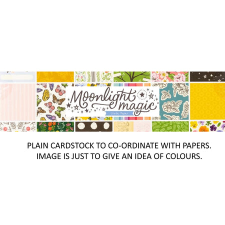 Crate Paper Moonlight Magic - Bazzill Plain Matchmaker Pack