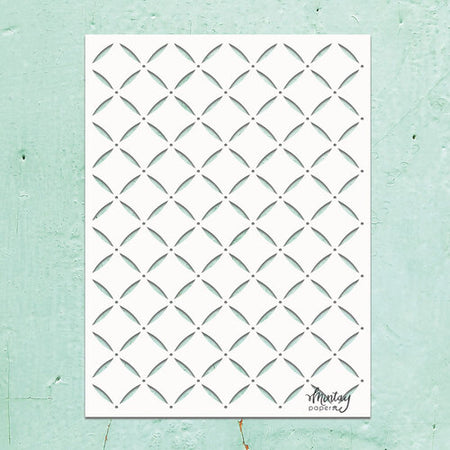 Mintay Papers 6x8 Stencil - Pattern