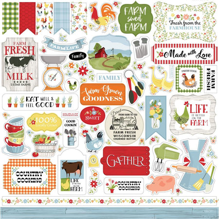 Carta Bella Farmhouse Living  - Element Stickers