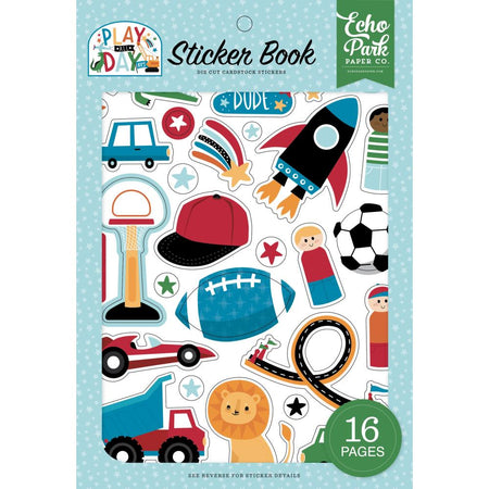 Echo Park Play All Day Boy - Sticker Book