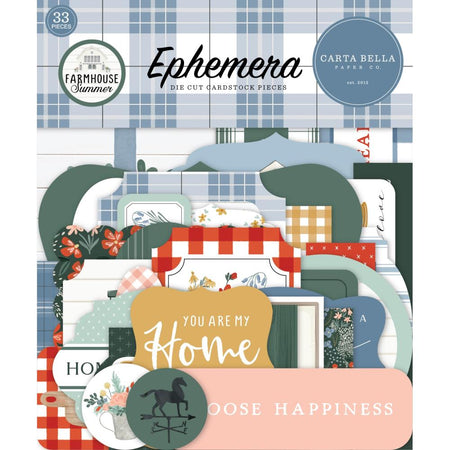 Carta Bella Farmhouse Summer - Ephemera Icons