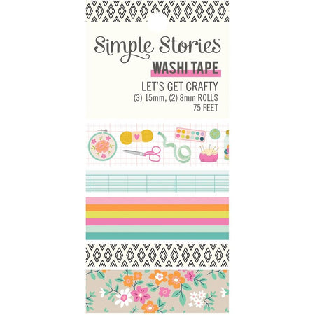 Simple Stories Let's Get Crafty - Washi Tape
