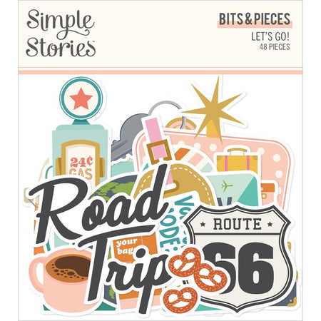 Simple Stories  Let's Go! - Bits & Pieces